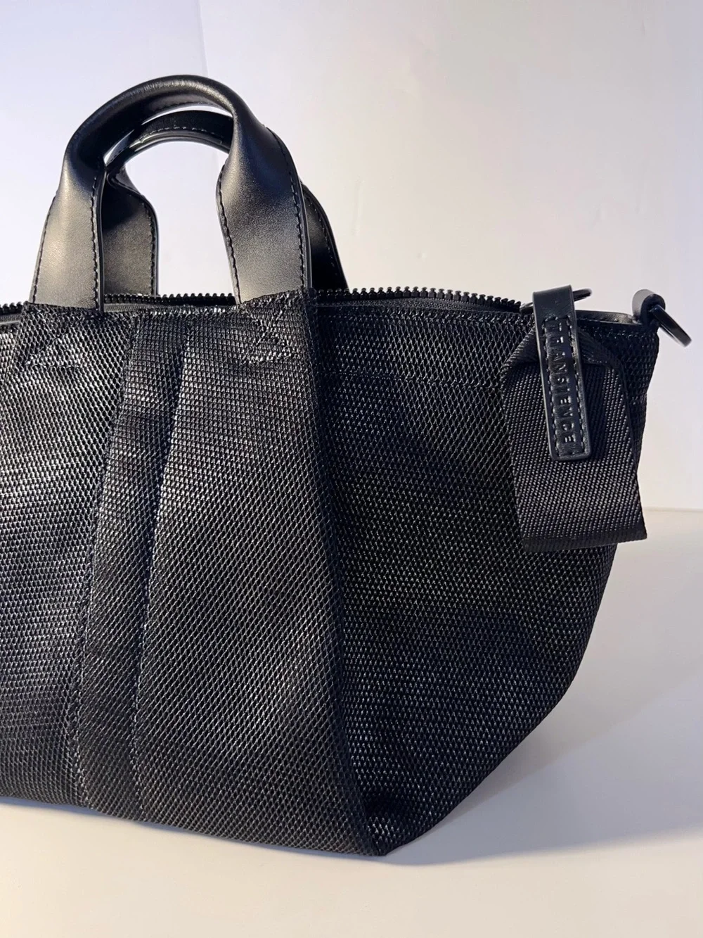 Transience Handbag or crossbody with Detachable Strap and Pouch
